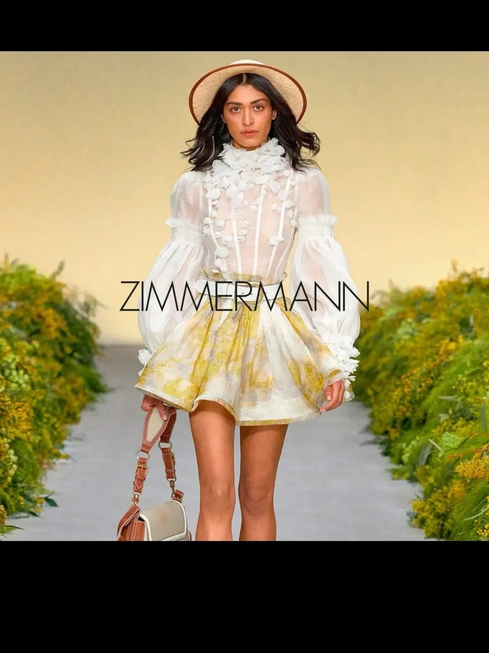 NWOT Zimmermann Wattle Floral Blouse Size 2 US M - Picture 2 of 10